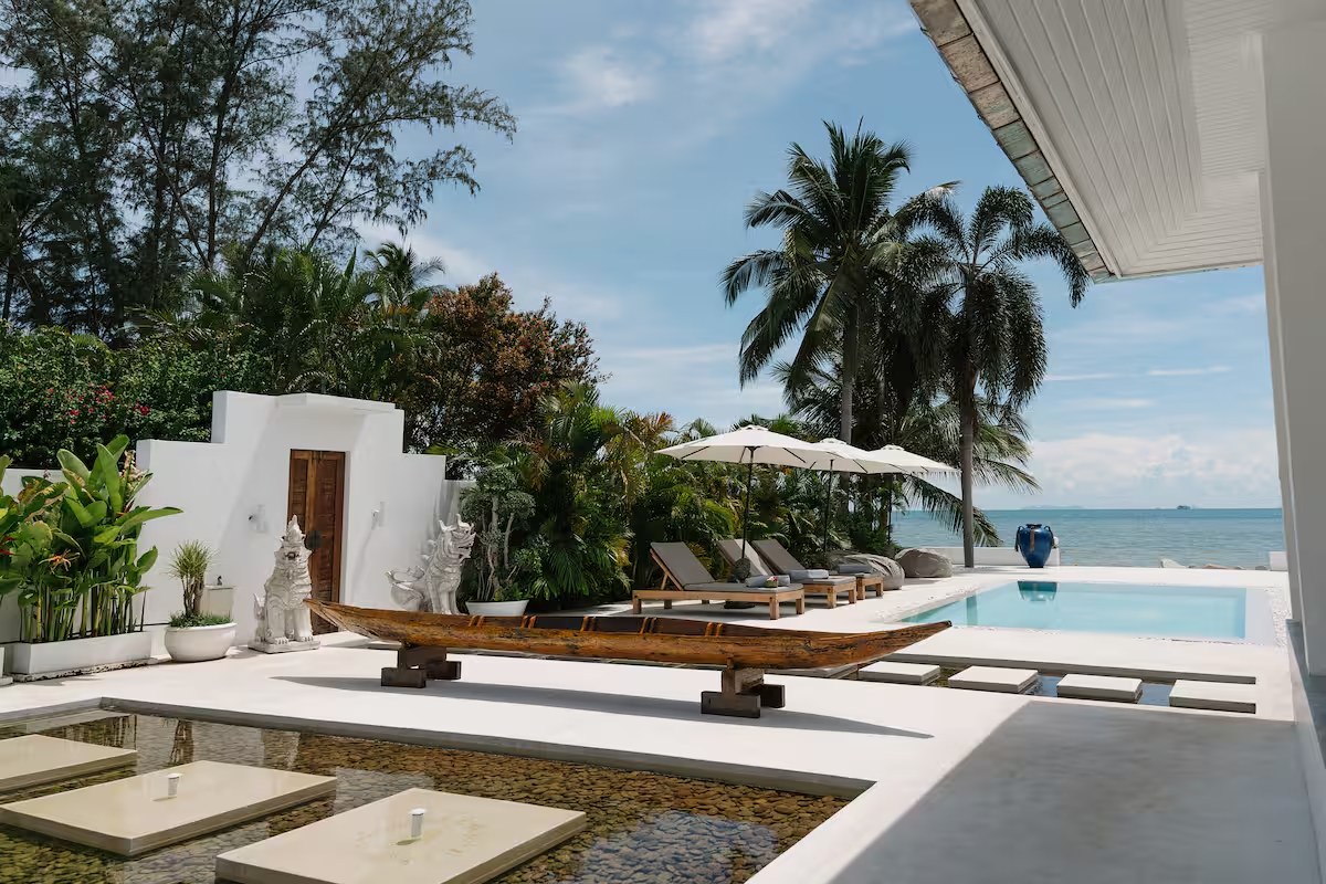 Villa Teri, beachfront pool villa in Lipa Noi, Koh Samui